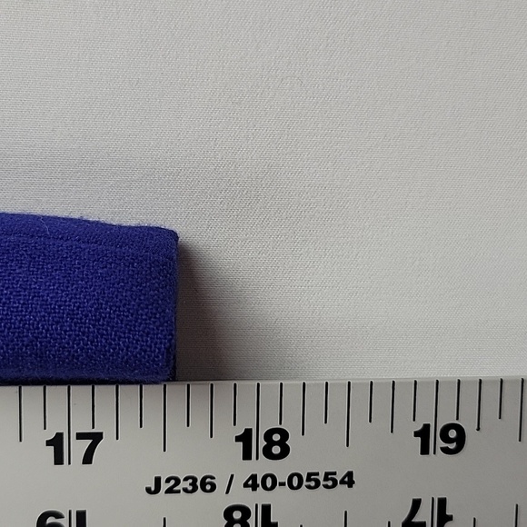 LOFT Ponte Knit Mini Skirt With Pockets Cobalt Blue Size 4 - Picture 13 of 15